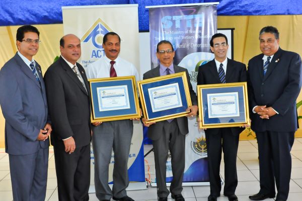 Conferment of Institutional Accreditation on COSTAATT, UWI and UTT 2011.JPG